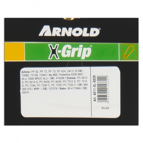 ARNOLD X-Grip Keilriemen 3L 320