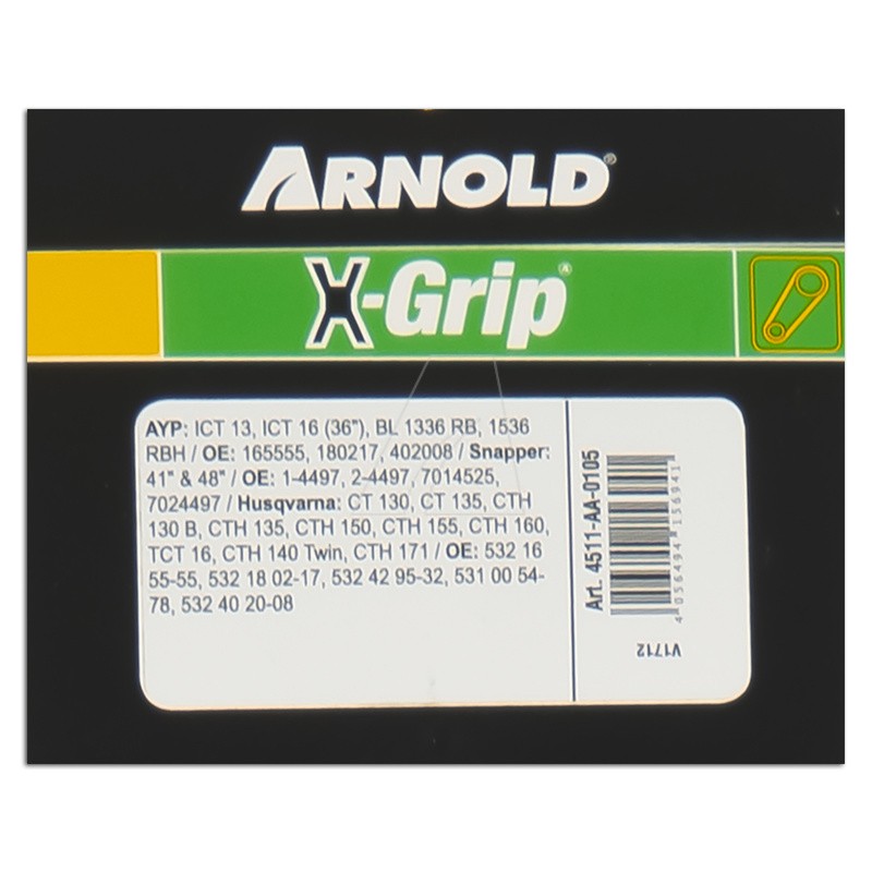 Sechskantkeilriemen ARNOLD X-Grip AA 105, 4511-AA-0105