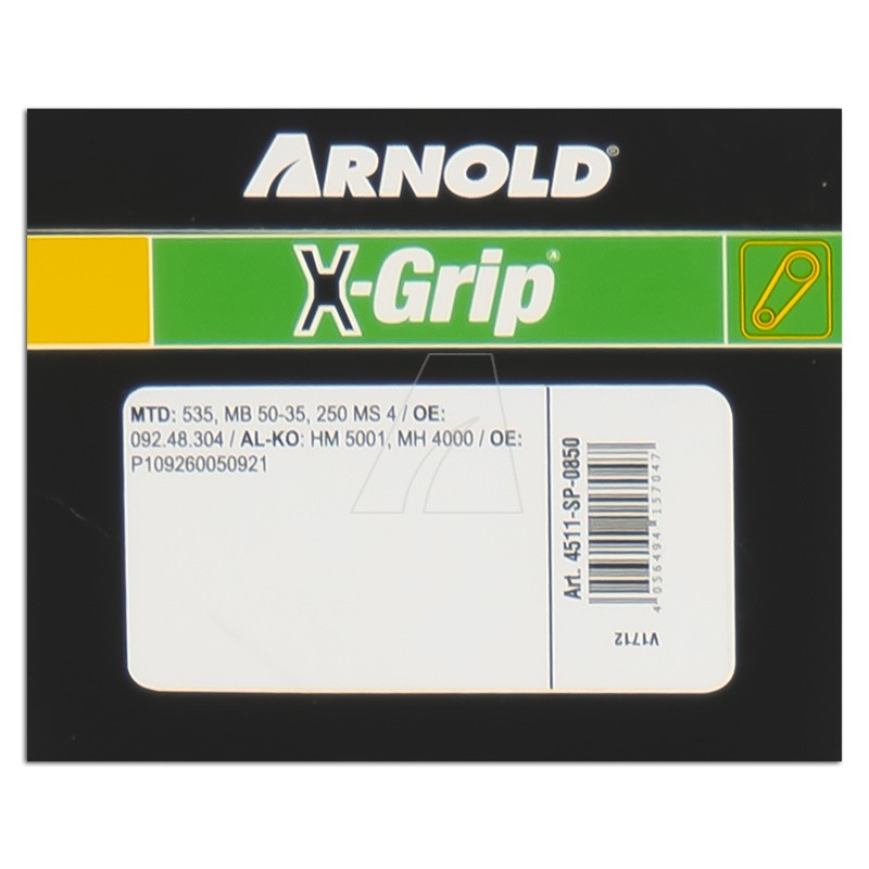 ARNOLD X-Grip Keilriemen SPZ 850, 4511-SP-0850