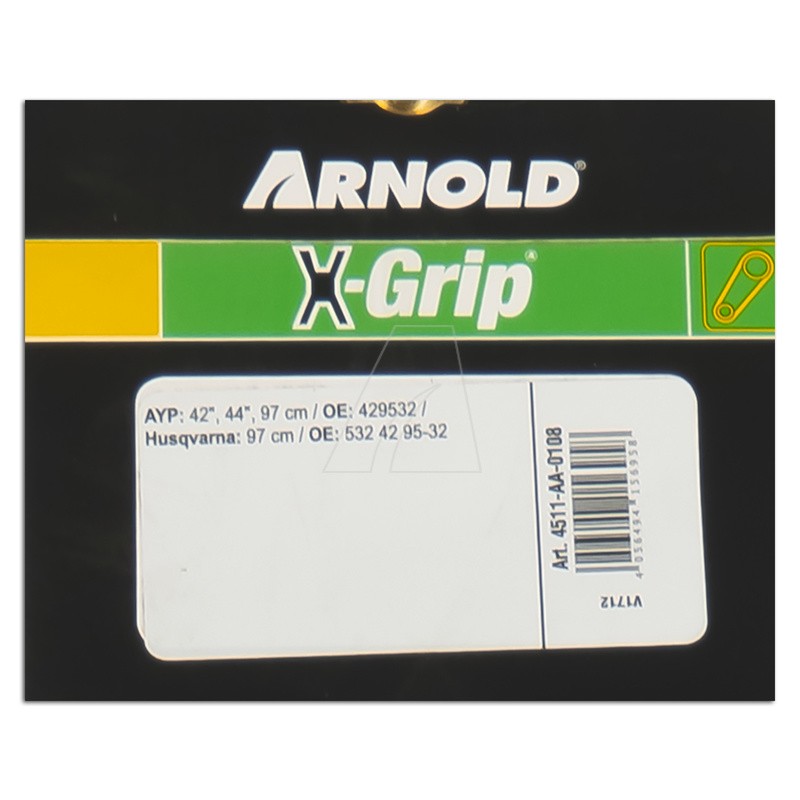 Sechskantkeilriemen ARNOLD X-Grip AA 108, 4511-AA-0108